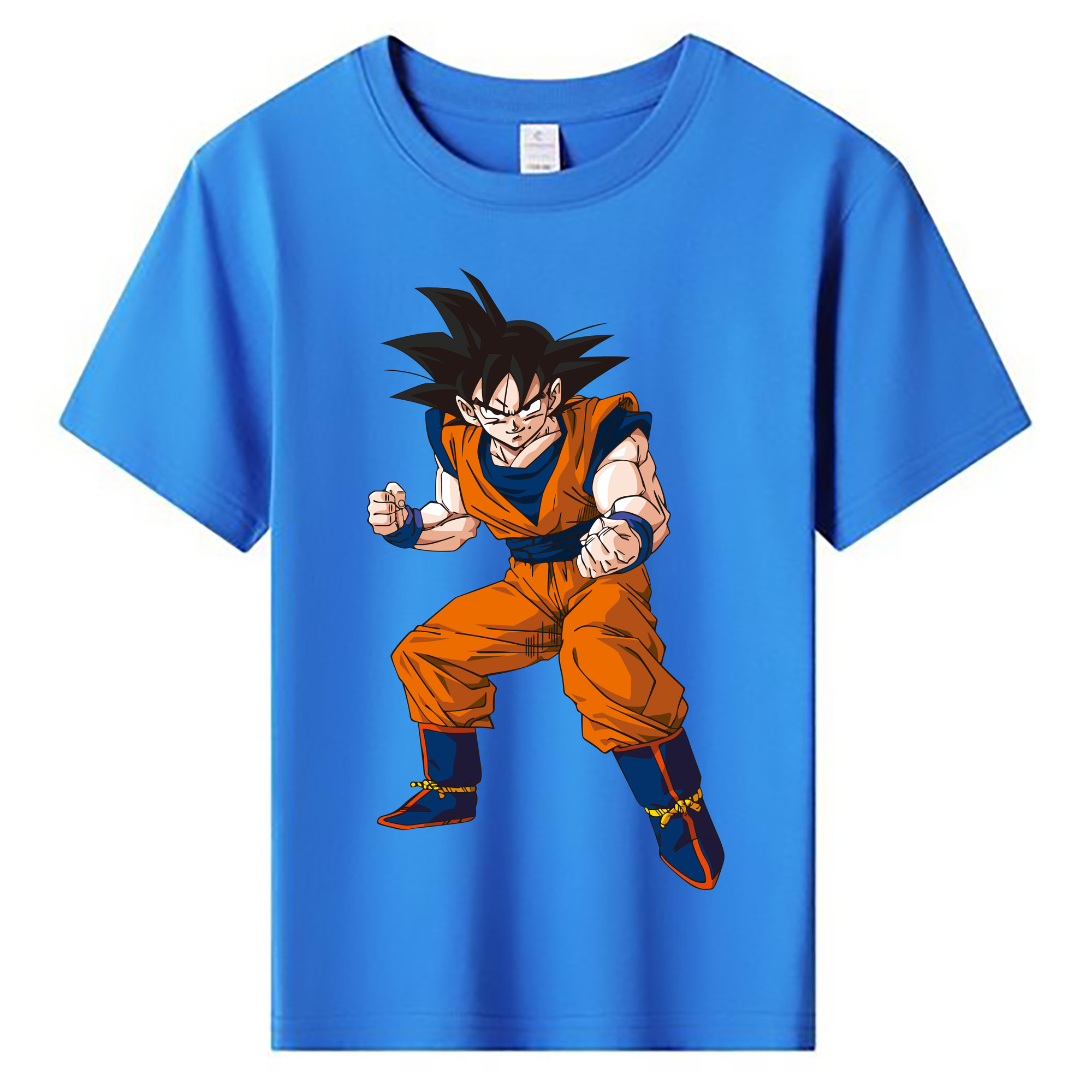 （画像用） ドラゴンボール 孫悟空（そん ごくう）Son Goku カカロット DRAGON BALL Kakarotto 綿100％キッズTシャツ（フロントプリント）